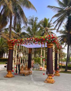 wedding mandap